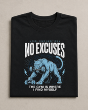 No Excuses Panther T-Shirt