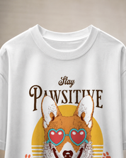 Stay Pawsitive Corgi T-Shirt