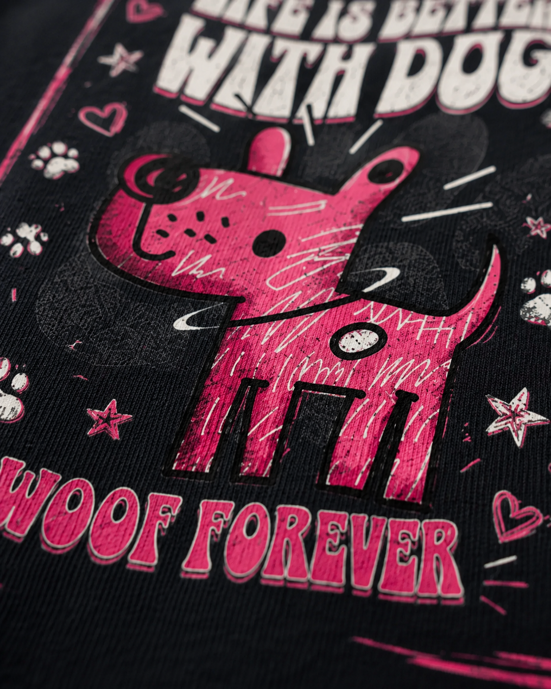 Life Is Better With Dog T-Shirt