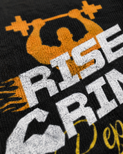 Rise Grind Repeat Gym T-Shirt