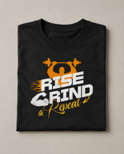 Rise Grind Repeat Gym T-Shirt