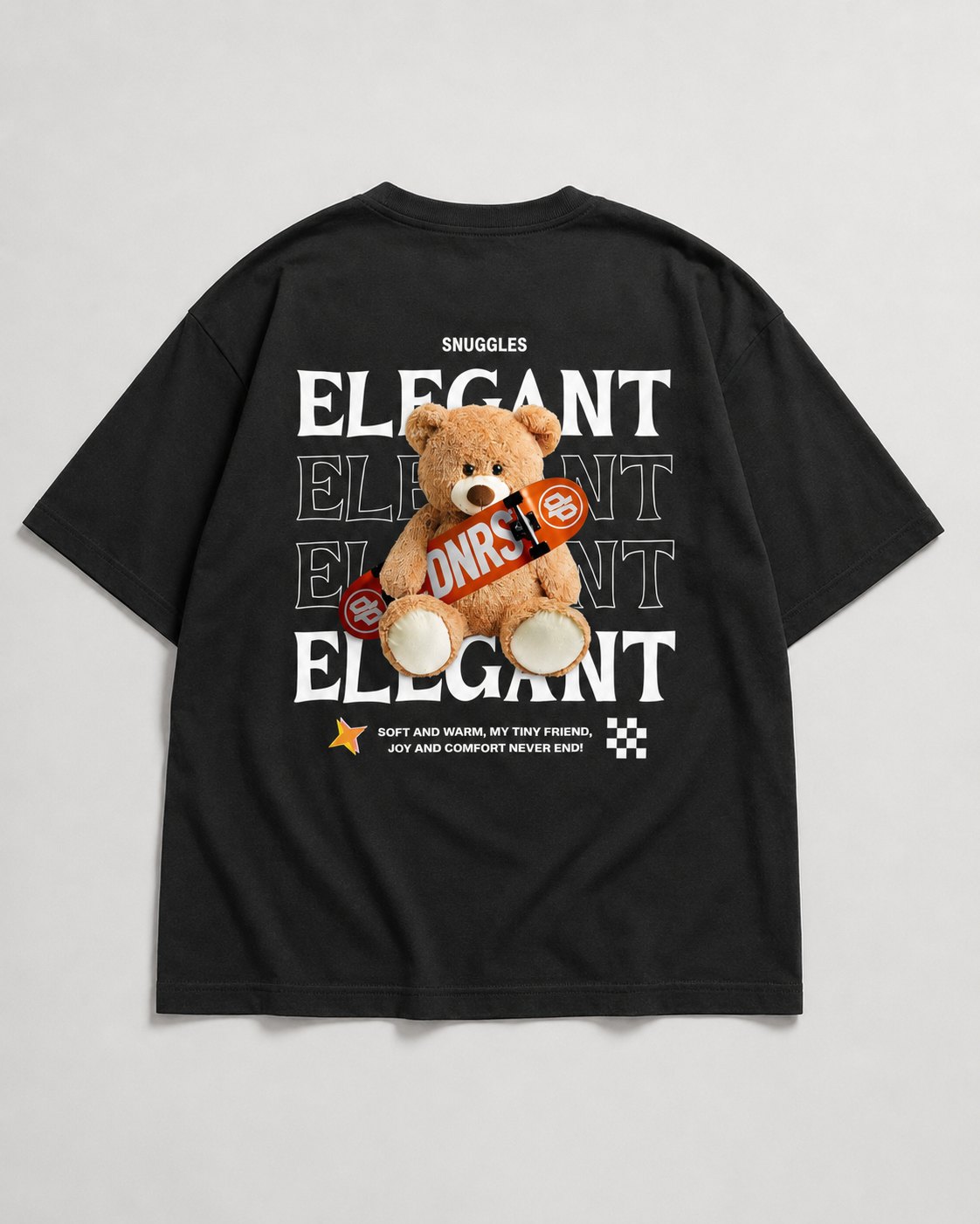 Elegant Bear Oversized T-shirt
