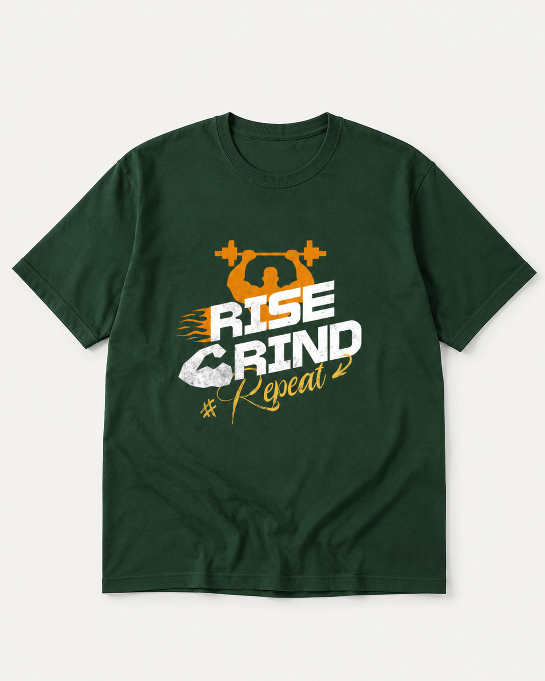 Rise Grind Repeat Gym T-Shirt