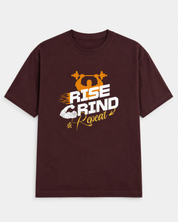 Rise Grind Repeat Gym T-Shirt