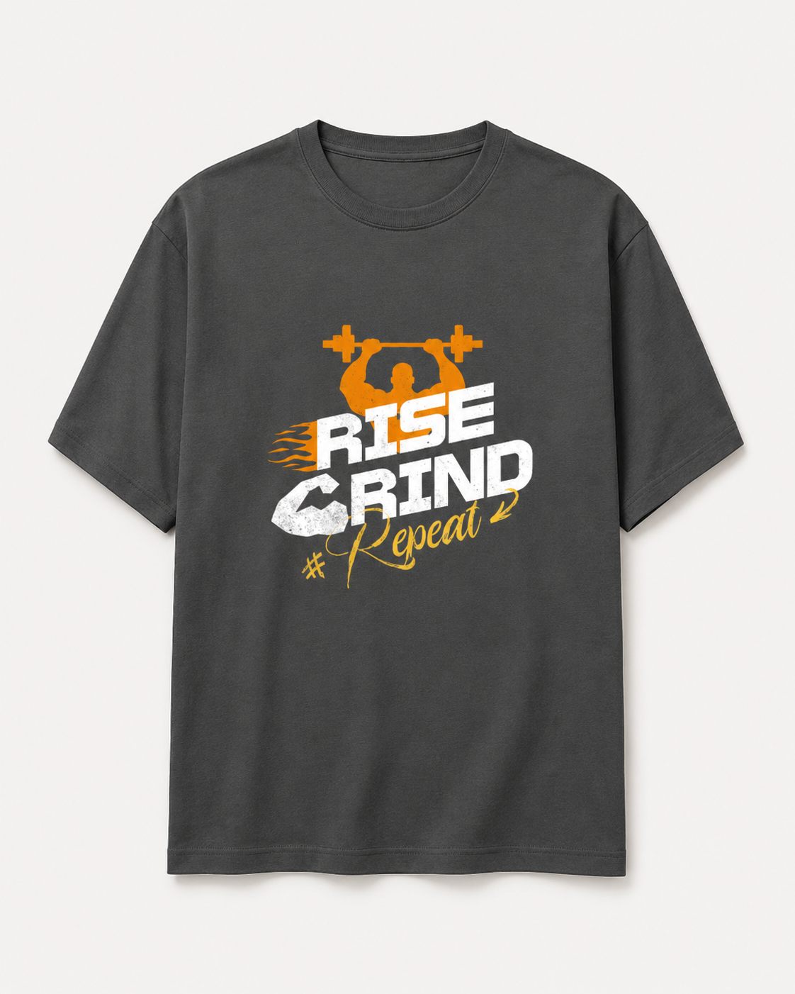 Rise Grind Repeat Gym T-Shirt