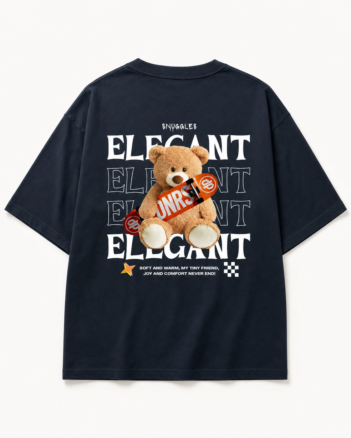 Elegant Bear Oversized T-shirt