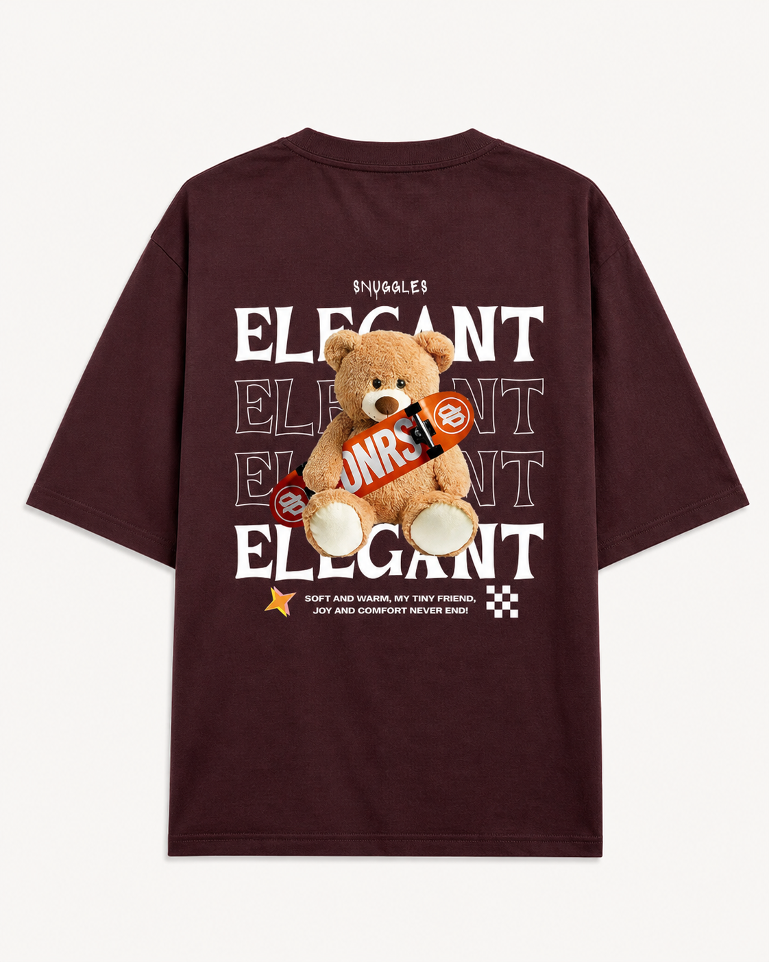 Elegant Bear Oversized T-shirt