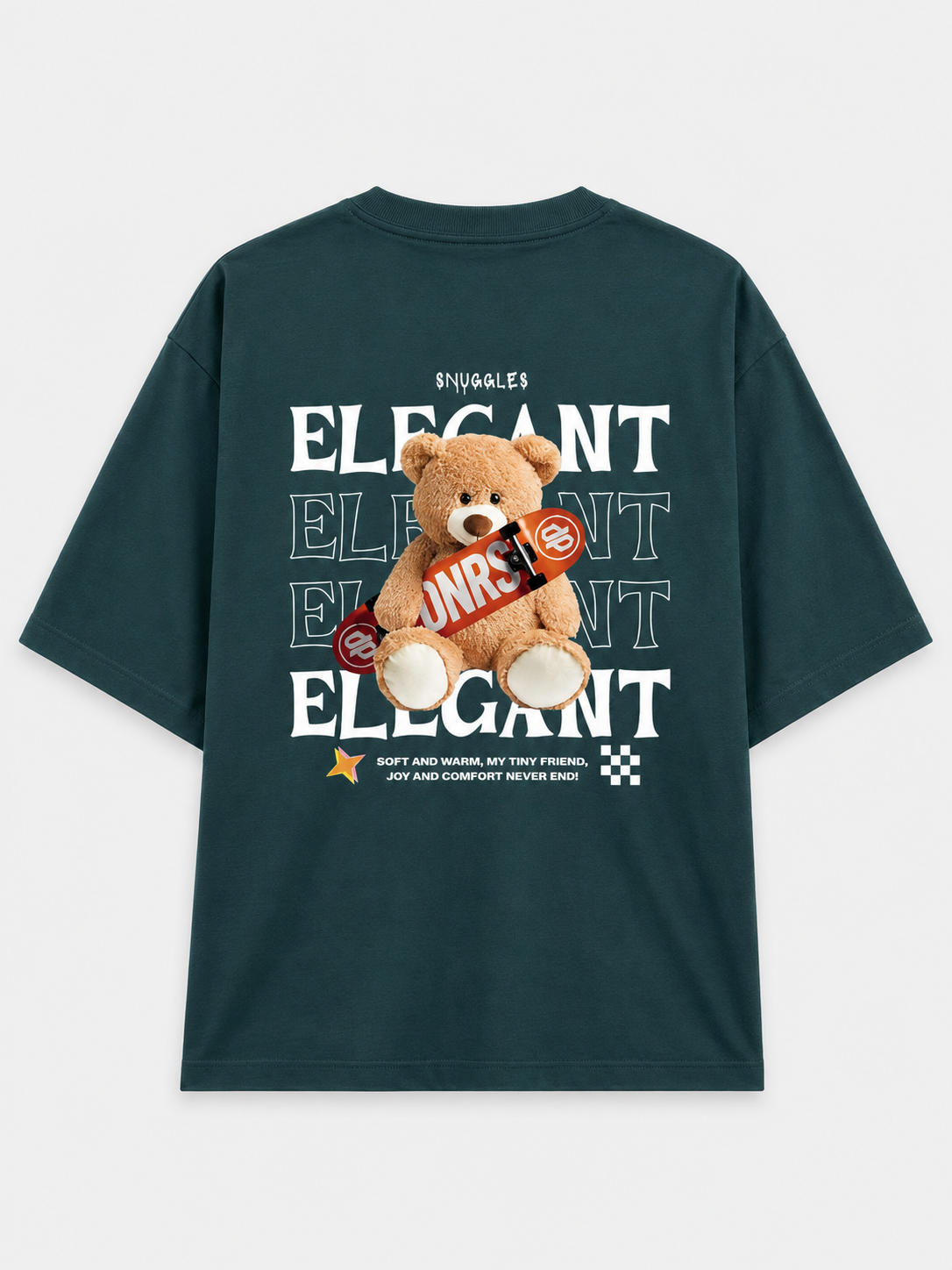 Elegant Bear Oversized T-shirt