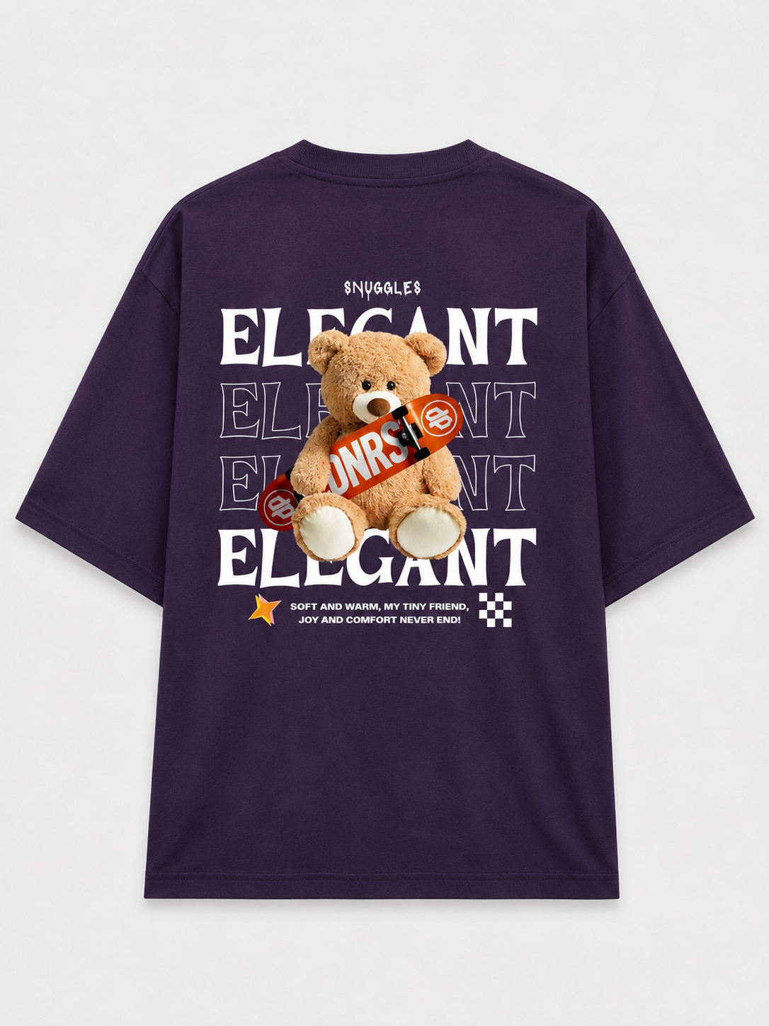 Elegant Bear Oversized T-shirt